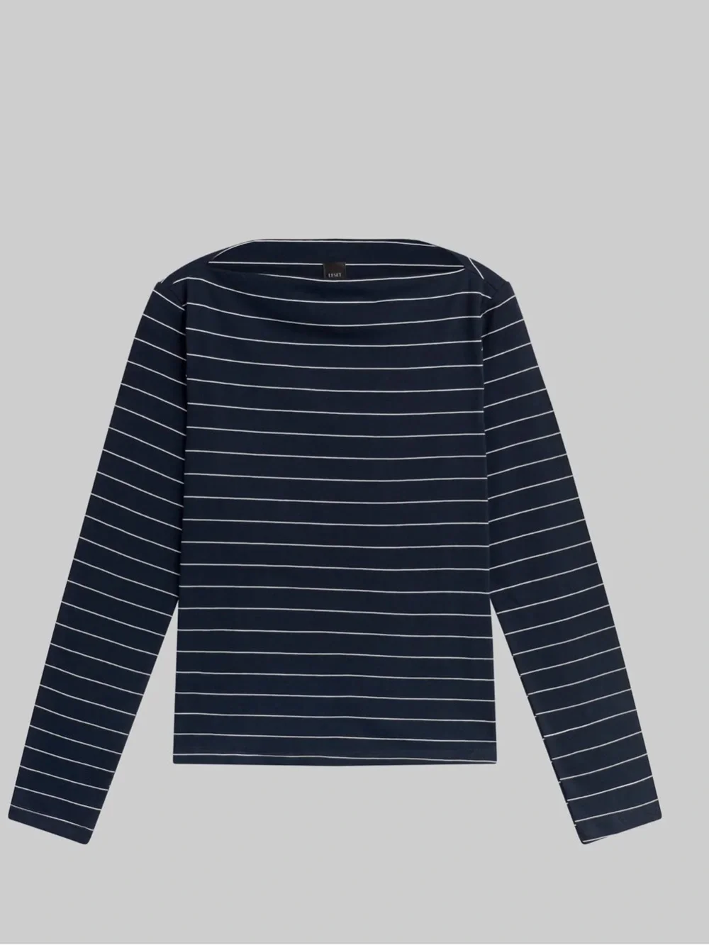 LESET BOATNECK TEE - Picture 1 of 3